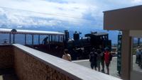 Vitznau, Fahrt mit der Rigi-Dampfbahn nach Rigi-Kulm