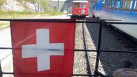Vitznau, Fahrt mit der Rigi-Dampfbahn nach Rigi-Kulm