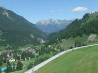 Während der Fahrt mit dem Glacier-Express