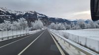 Wieder Raureif auf den Bäumen
