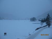 Winterlandschaft rundum St. Moritz