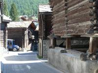 Zermatt alte Hozhaussiedlung