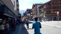 Zermatt, Bummel entlang der Bahnhofstraße