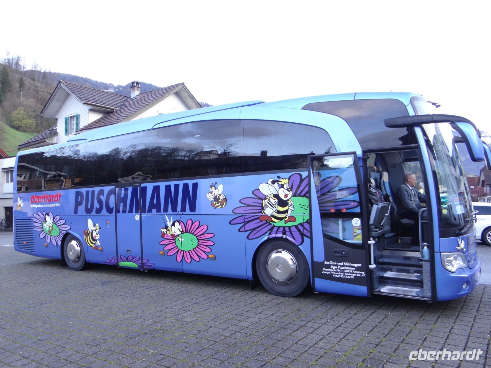 Zur Abfahrt bereit. 