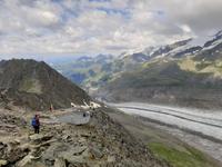 auf dem Eggishorn...