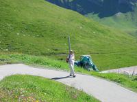 auf dem First