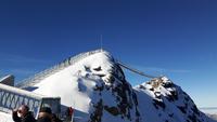 auf dem Glacier 3000 ...