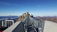 auf dem Glacier 3000 ...