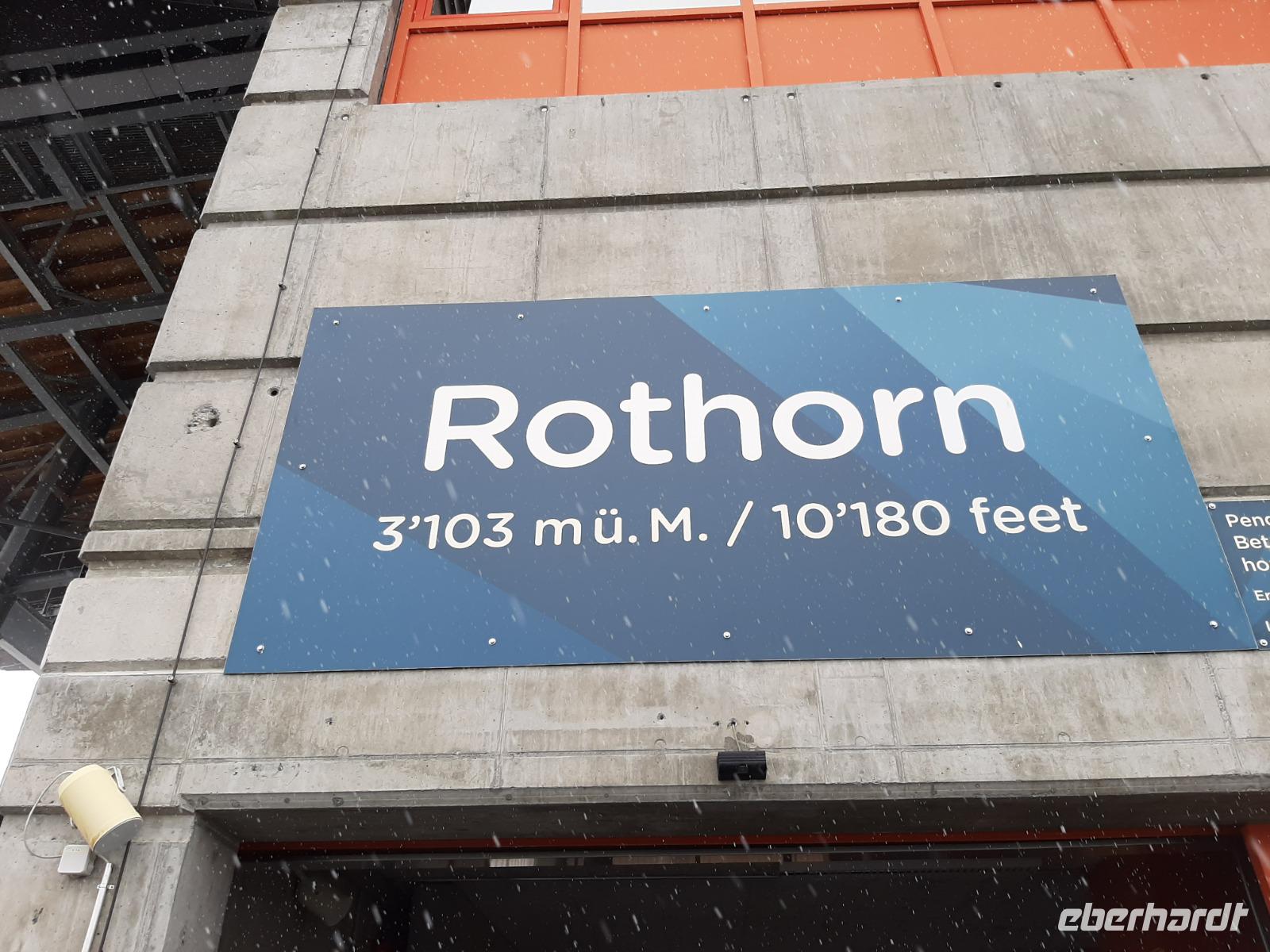 auf dem Rothorn...