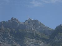 auf dem Weg zur Schwägalp... Blick zum Säntis