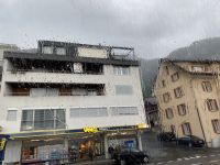 bei Abfahrt: Regen
