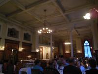 im Hotel Edelweiss im Speisesaal 