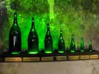  benennen die Größen- Champagnerflaschen