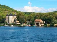 Entlang der Seine Fahrt