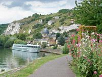Unser Schiff in Les Andelys