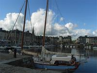 Blick auf Honfleur