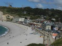 Blick von der Falaise d´ Aval