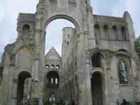 Jumieges,Klosterruine