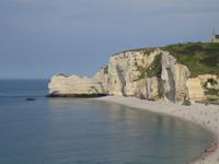 Strand in Etretat