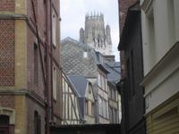 in den Gassen von Rouen