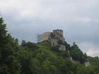 Blick zum Chateau Gaillard