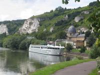 Schiffsanleger in Les Andelys