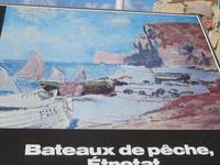 Monet sieht Étretat 
