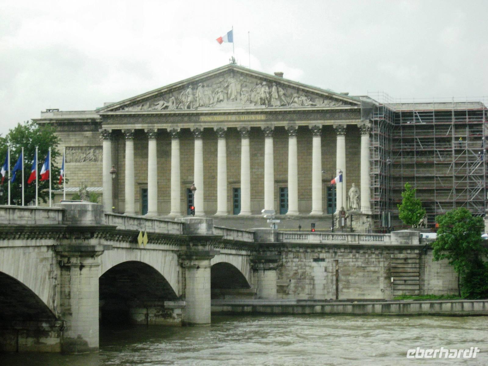 Die Nationalversammlung in Paris