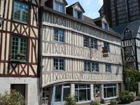 Tolle Fachwerkhäuser in Rouen