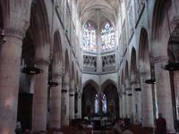 Inneres der Kirche in Caudebec-en-Caux