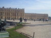 Gartenseite von Schloss Versailles