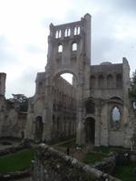 Der alte Vierungsturm von Jumieges