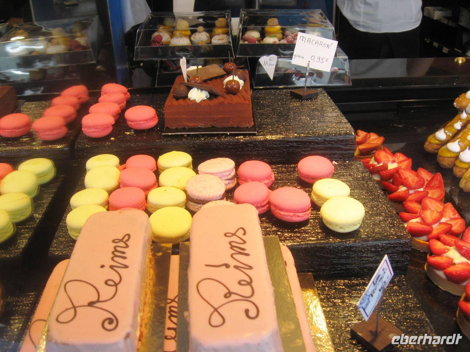 Blick in eine Pâtisserie