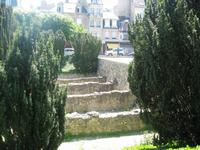 Teile des Kryptoportikums in Reims