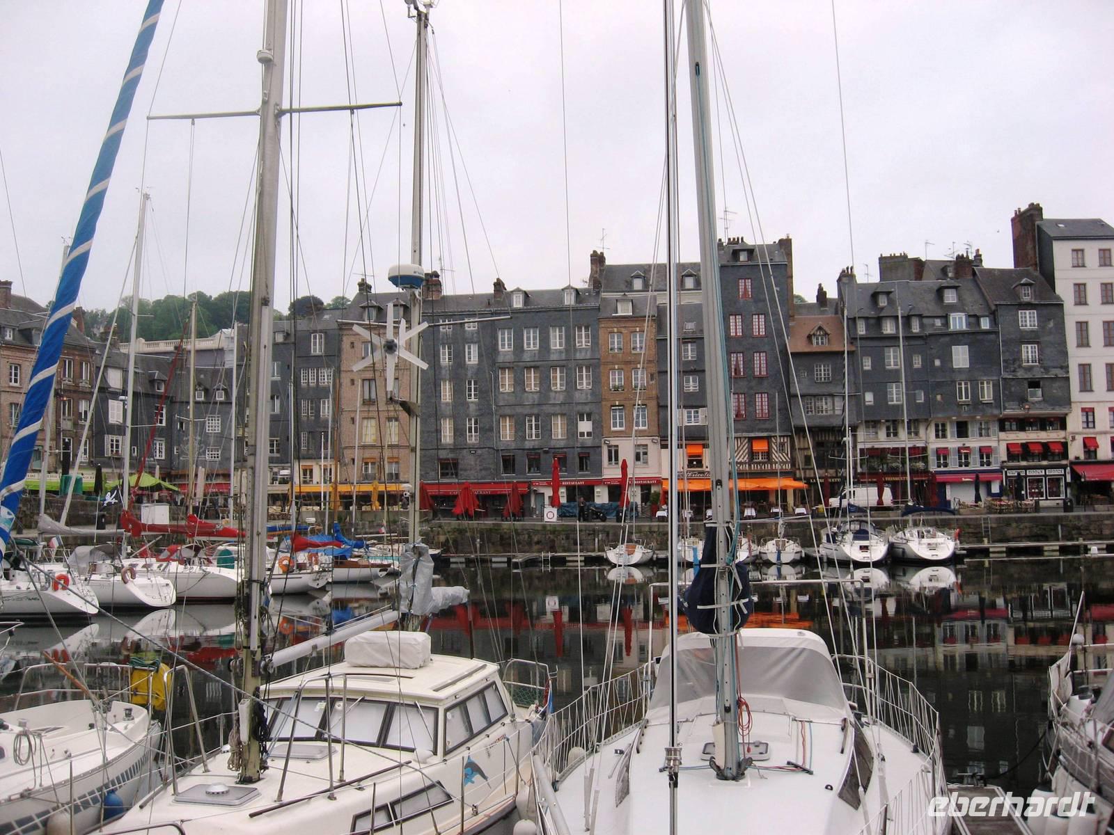 Das alte Hafenbecken in Honfleur