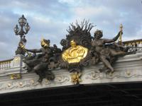 Detail der Brücke Zar Alexandre III