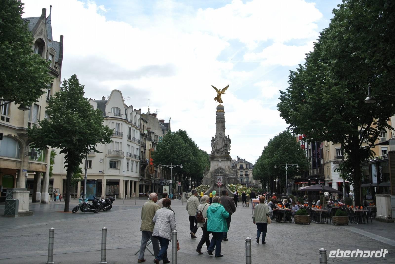 Fussgängerzone in Reims