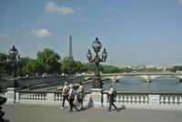 Die Seine und der Eiffelturm