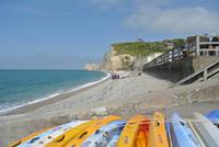 Strand in Etretat