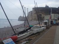 Strand von Etretat