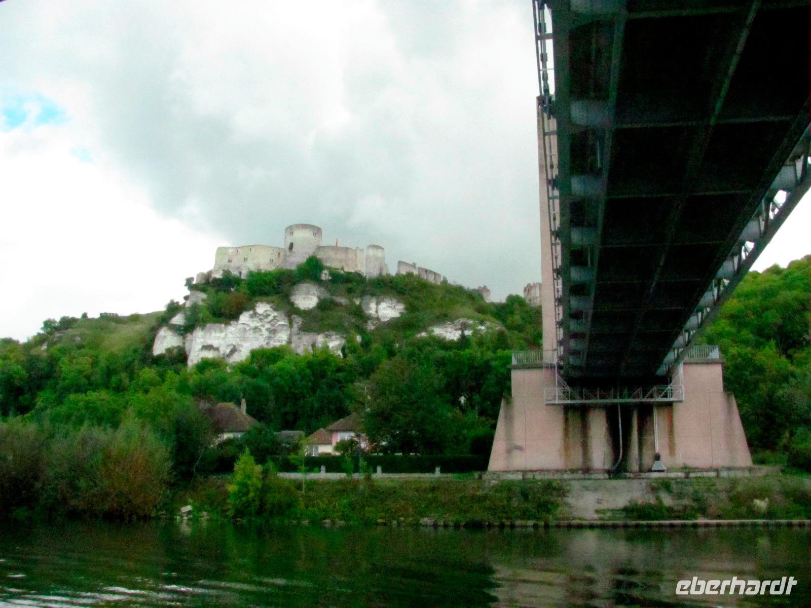 aus dem Schiff - Château Gaillard