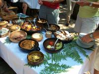 Mittagessen im Wald von Sirogojno
