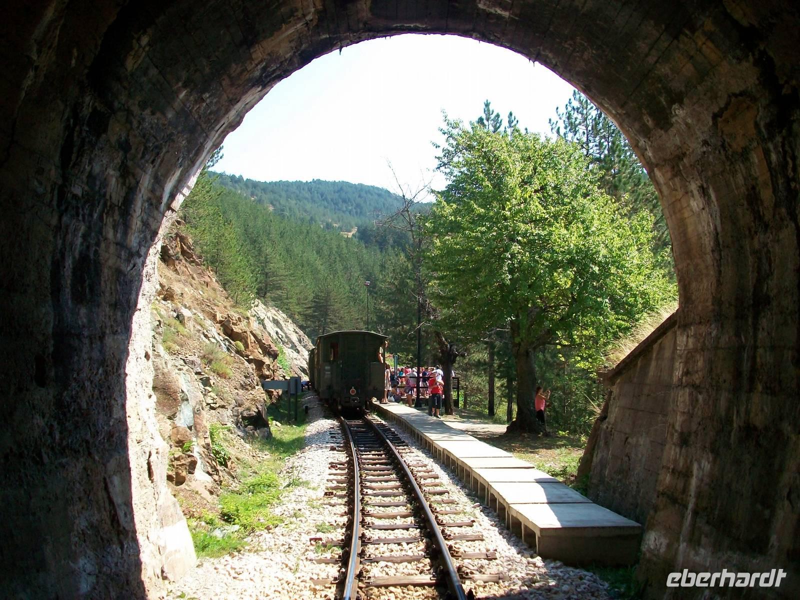 Die Sarganska Osmica- Fahrt mit der Museumsbahn