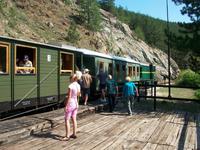 Die Sarganska Osmica- Fahrt mit der Museumsbahn