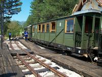 Die Sarganska Osmica- Fahrt mit der Museumsbahn