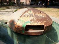 Tirana, Bunker aus der Zeit von Enva Hoxha