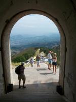 Blick auf die Berge Montenegros