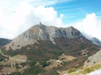 Blick auf die Berge Montenegros