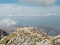 Blick auf die Berge Montenegros