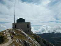 Blick auf die Berge Montenegros